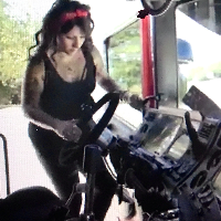 Serafina truck driver